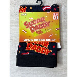 Sugar Daddy Boxer Briefs Mens Graphic Novelty Dad Gift Silly Crazy Funny Size XL